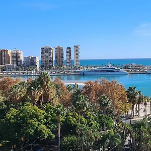  Apartamento Penthouse With Solarium In The Center Of Malaga-atico Con Solarium En El Centro De